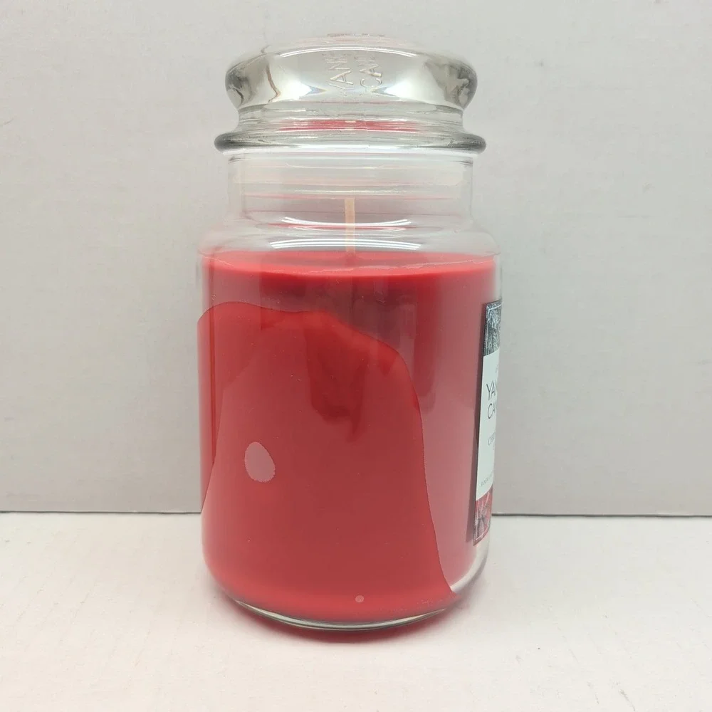 Yankee Candle Christmas Eve Large Jar Candle 22 oz Red Holiday Scent 2654252